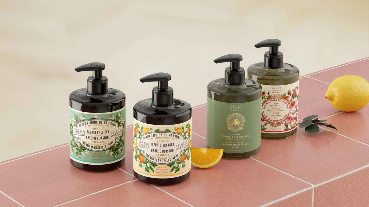 Scented liquid Marseille soaps - Panier des Sens USA