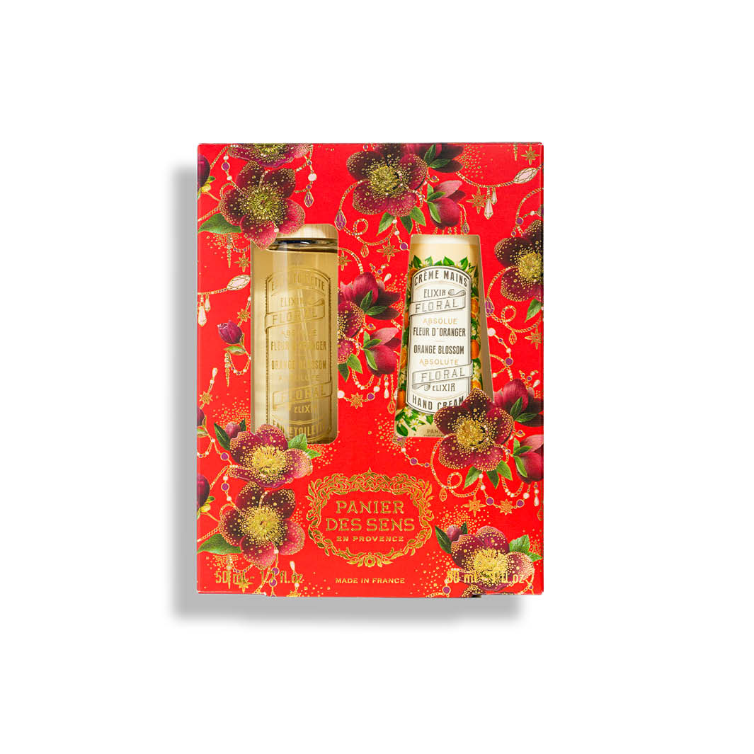 Orange Blossom Perfume Gift Set – Eau de Toilette 1.7 fl oz + Hand Cream 1 fl oz