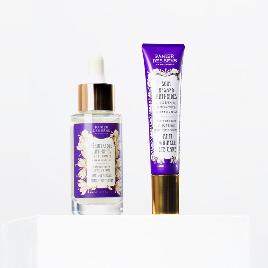 Anti - aging bestseller duo - Serum + Eye Contour Care - Face Care - Panier des Sens USA