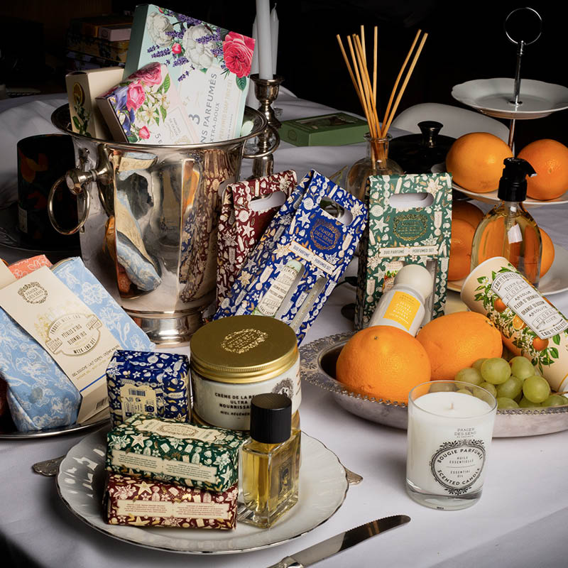 Christmas Duo Set Hand Cream + Roll - On Perfume – Energizing Provence - Gifts - Panier des Sens USA