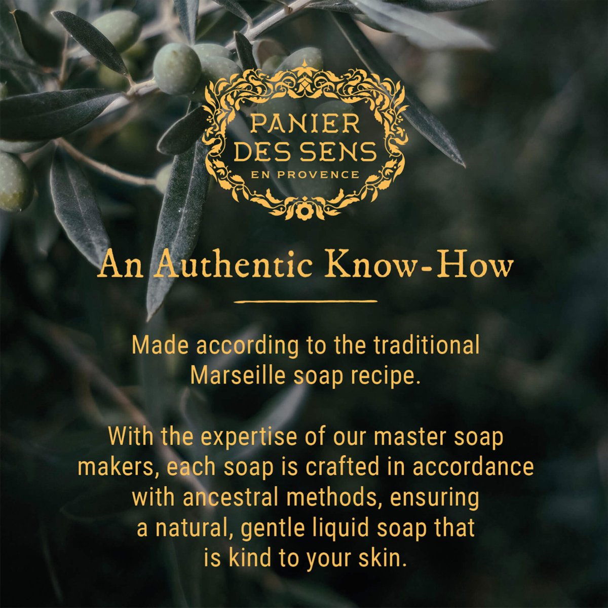 Exfoliating liquid Marseille soap - Regenerating Honey - Liquid Marseille Soap - Panier des Sens USA
