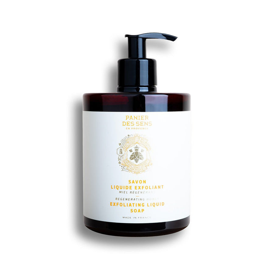 Exfoliating liquid Marseille soap - Regenerating Honey - Liquid Marseille Soap - Panier des Sens USA