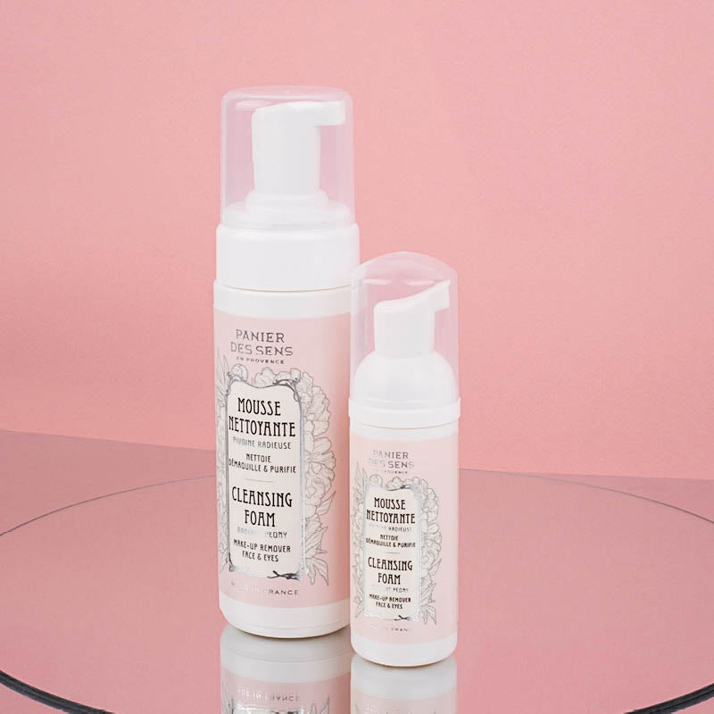 Facial cleansing foam - Radiant Peony 1.69 floz - Face Care - Panier des Sens USA