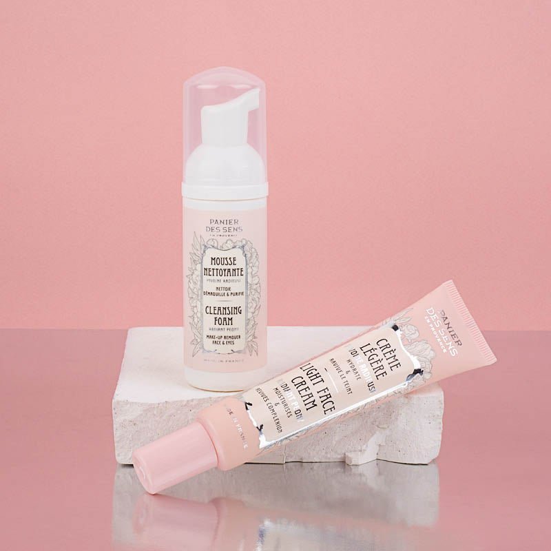 Facial cleansing foam - Radiant Peony 1.69 floz - Face Care - Panier des Sens USA