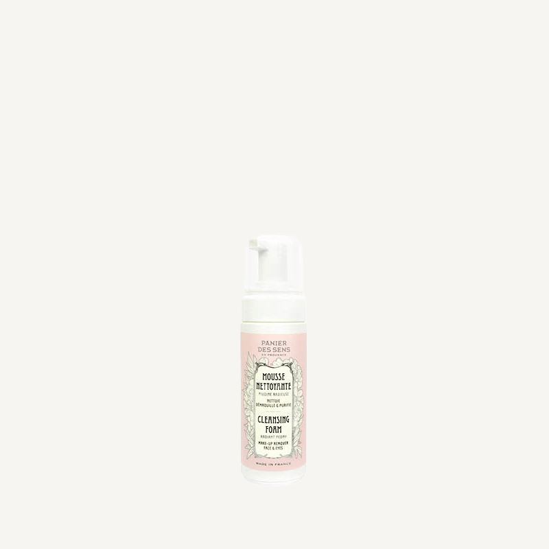 Facial cleansing foam - Radiant Peony 1.69 floz - Face Care - Panier des Sens USA
