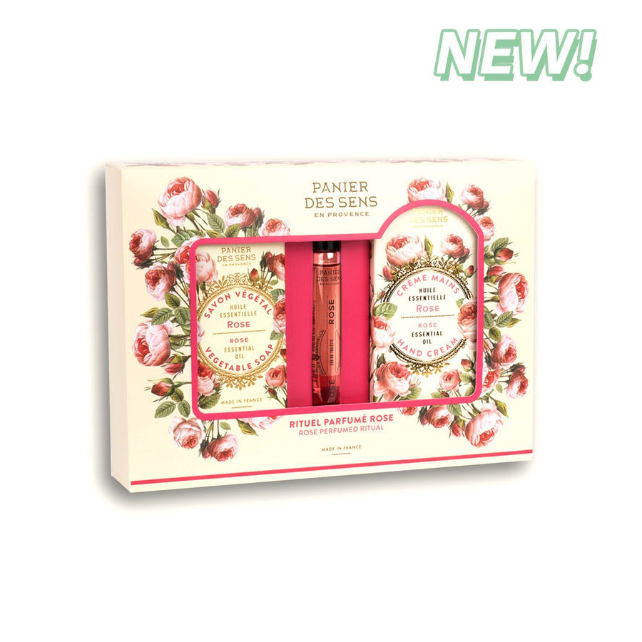 Gift Set Box Rose Perfume - Gifts - Panier des Sens USA