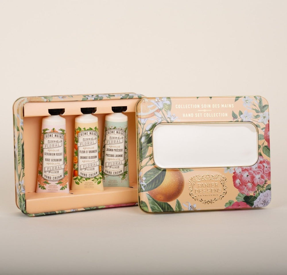 Hand care gift set - Orange Blossom, Rose Geranium and Precious Jasmine - Gifts - Panier des Sens USA