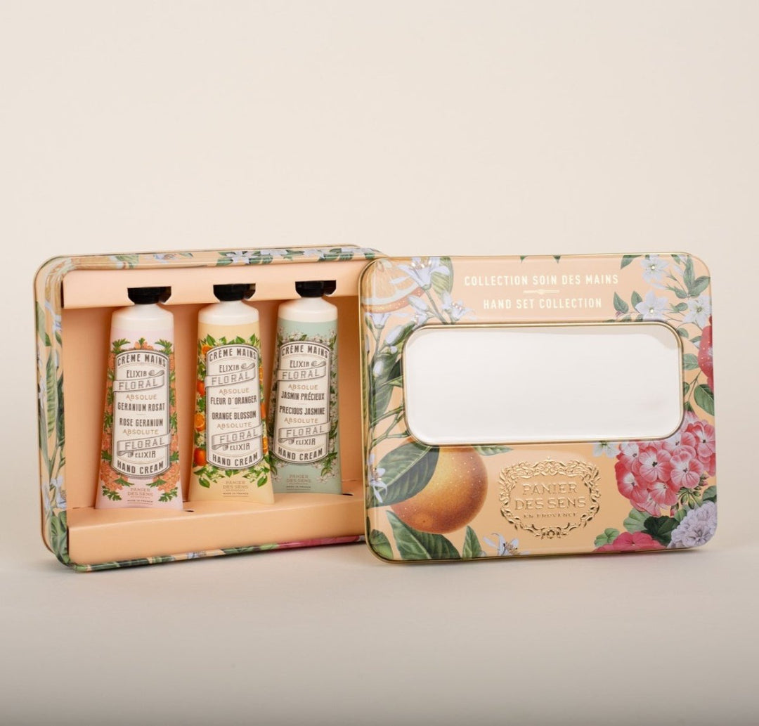 Hand care gift set - Orange Blossom, Rose Geranium and Precious Jasmine - Gifts - Panier des Sens USA
