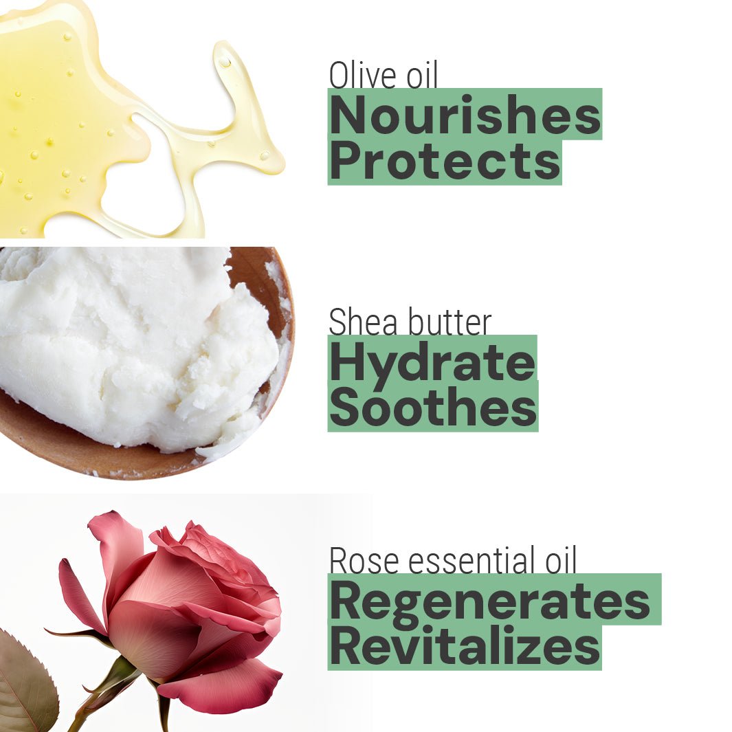 Hand cream 2.5 floz - Rejuvenating Rose - Hand care - Panier des Sens USA
