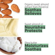 Hand cream 2.5 floz - Soothing Almond - Hand care - Panier des Sens USA
