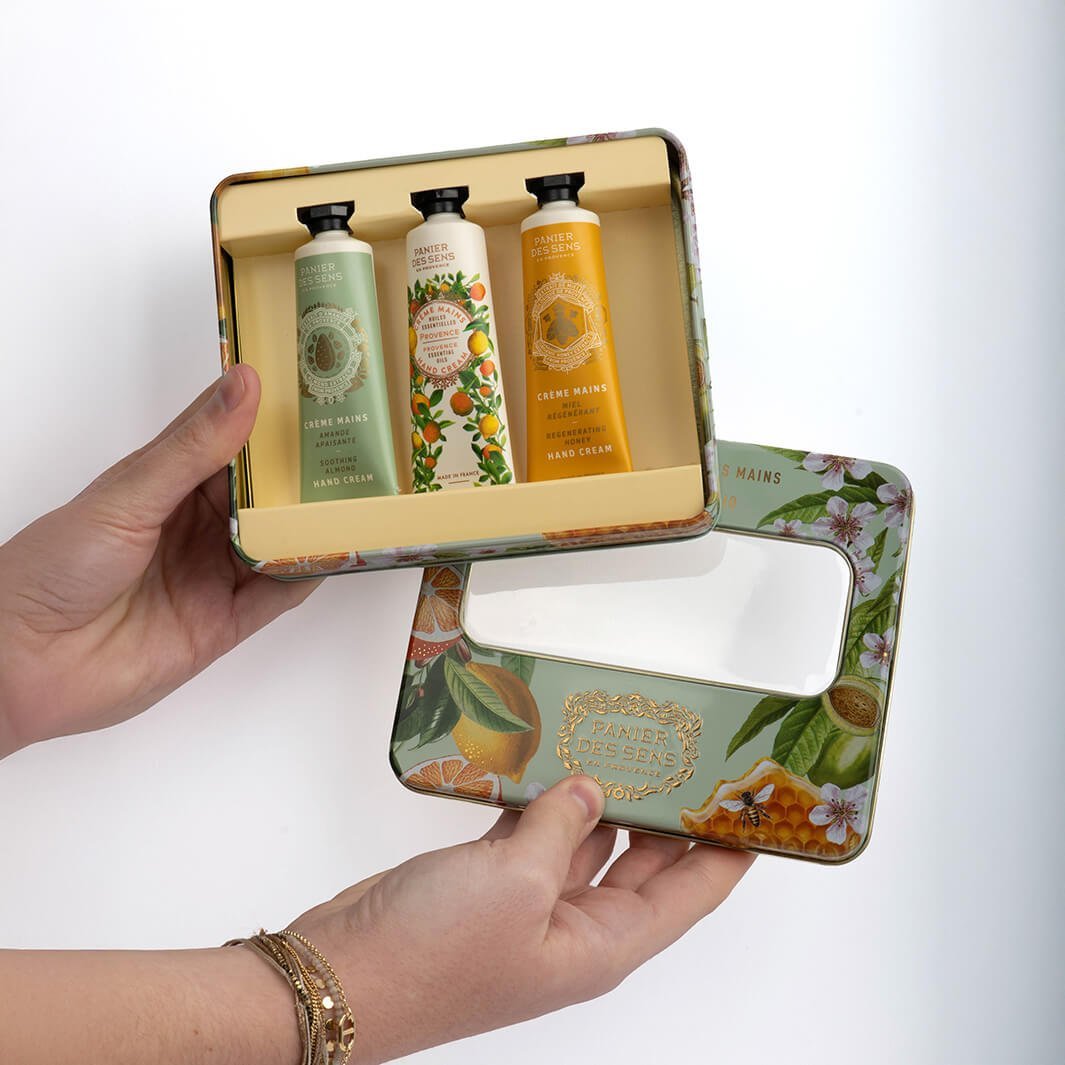 Hand Cream Set - Honey, Almond, and Provence (3x30ML) - Panier des Sens USA