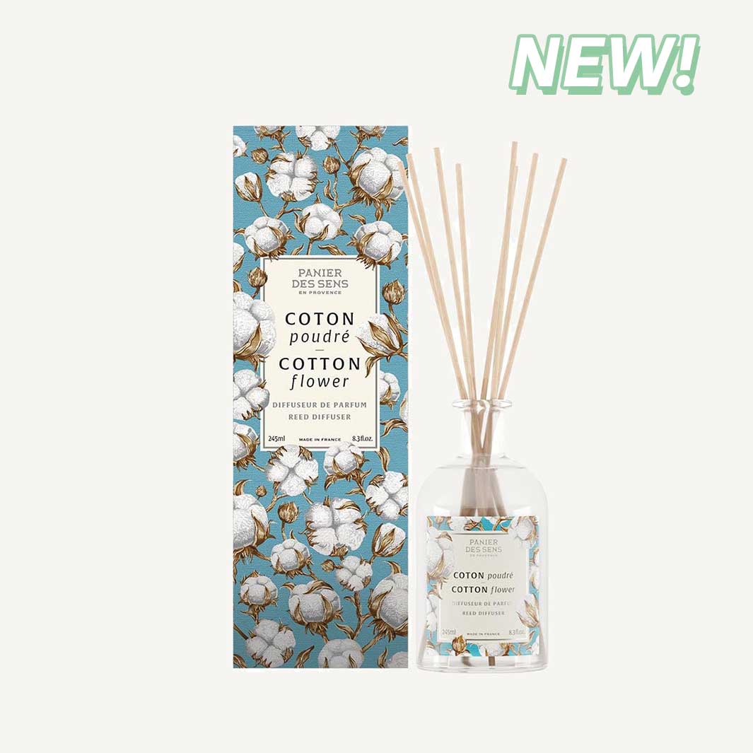 Home fragrance diffuser - Coton Flower - Fragrance diffusers - Panier des Sens USA