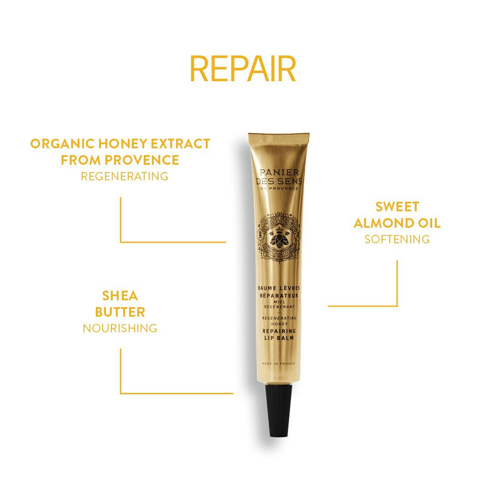 Honey Repair Lip Balm - Soins des lèvres - Panier des Sens USA