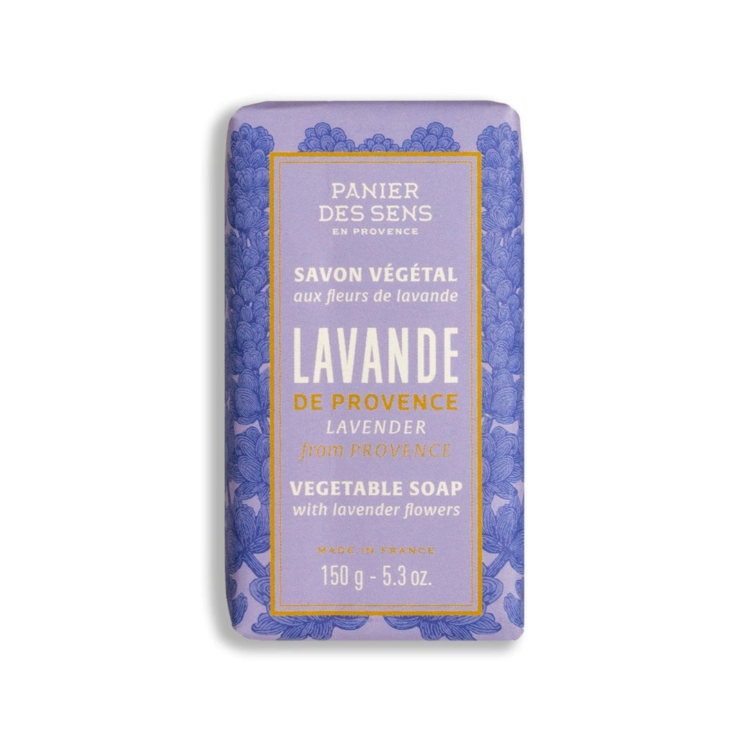 Jabón en pastilla exfoliante de lavanda - Jabón en pastilla - Panier des Sens