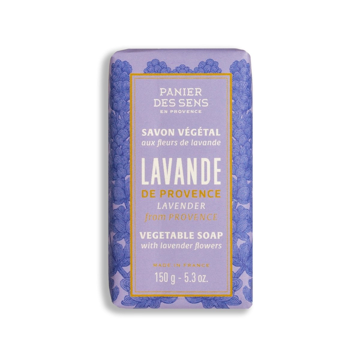 Jabón en pastilla exfoliante de lavanda - Jabón en pastilla - Panier des Sens