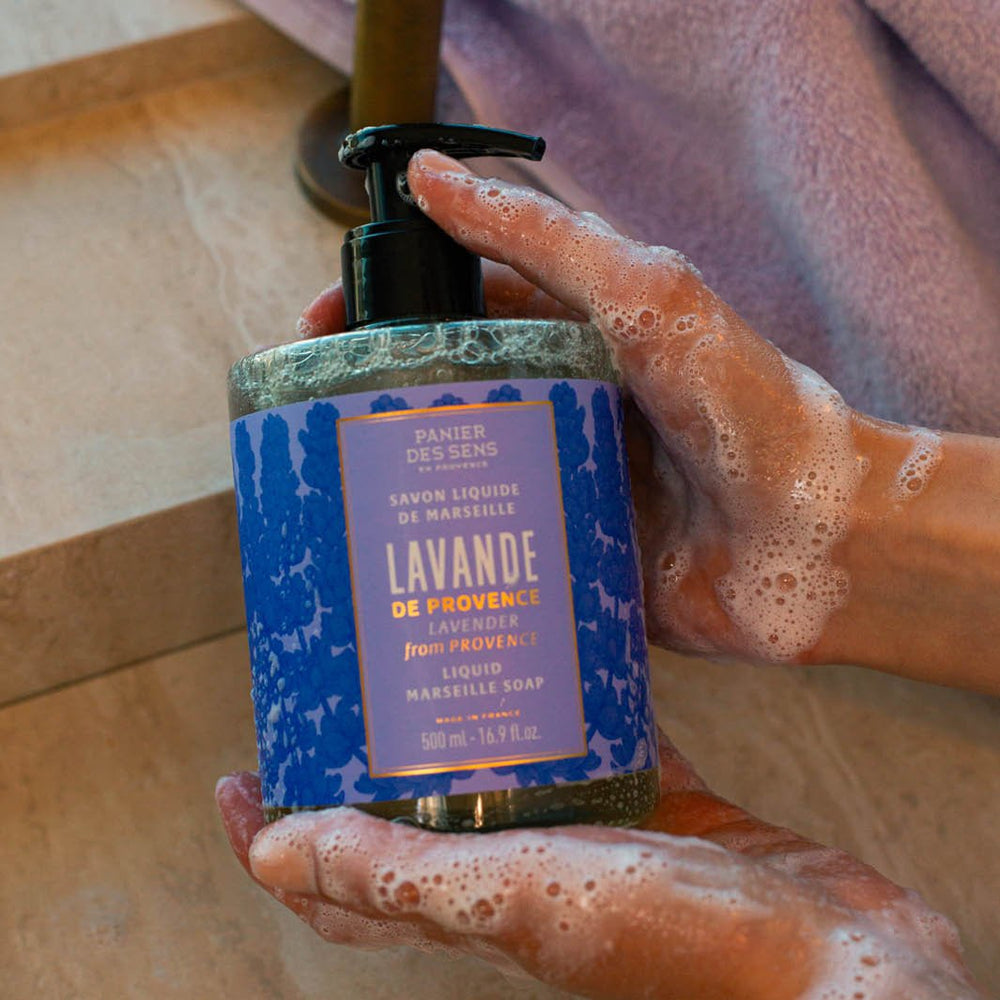 Lavender Liquid Hand Soap - Liquid Marseille Soap - Panier des Sens USA