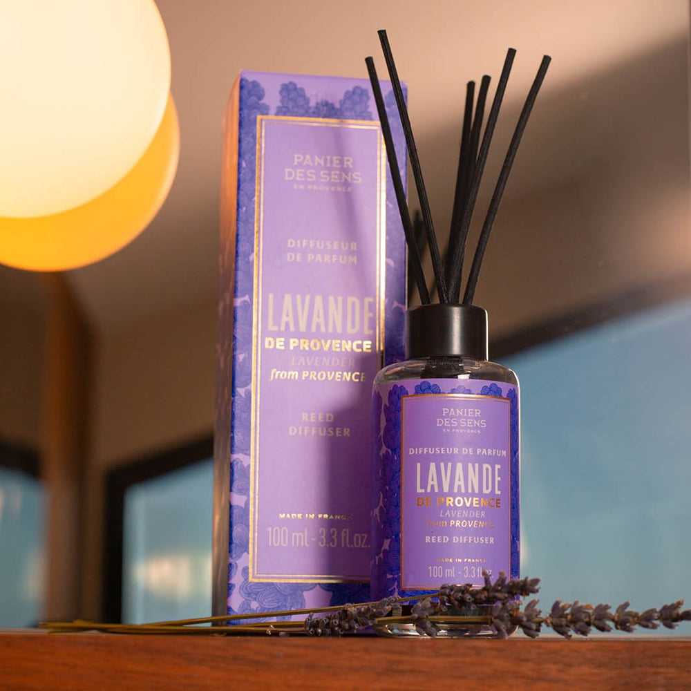 Lavender Reed Diffuser - Home fragrance - Panier des Sens USA