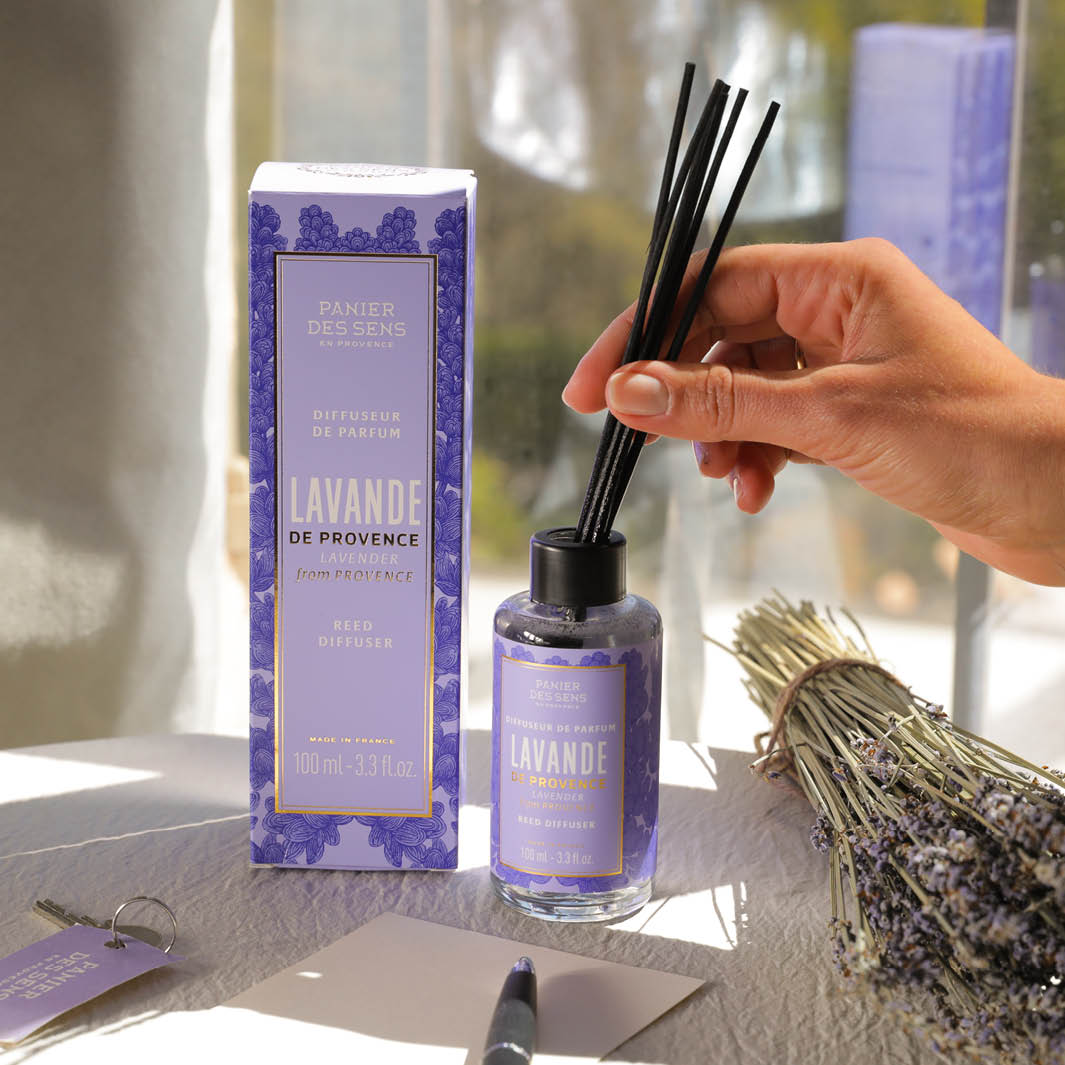 Lavender Reed Diffuser - Home fragrance - Panier des Sens USA