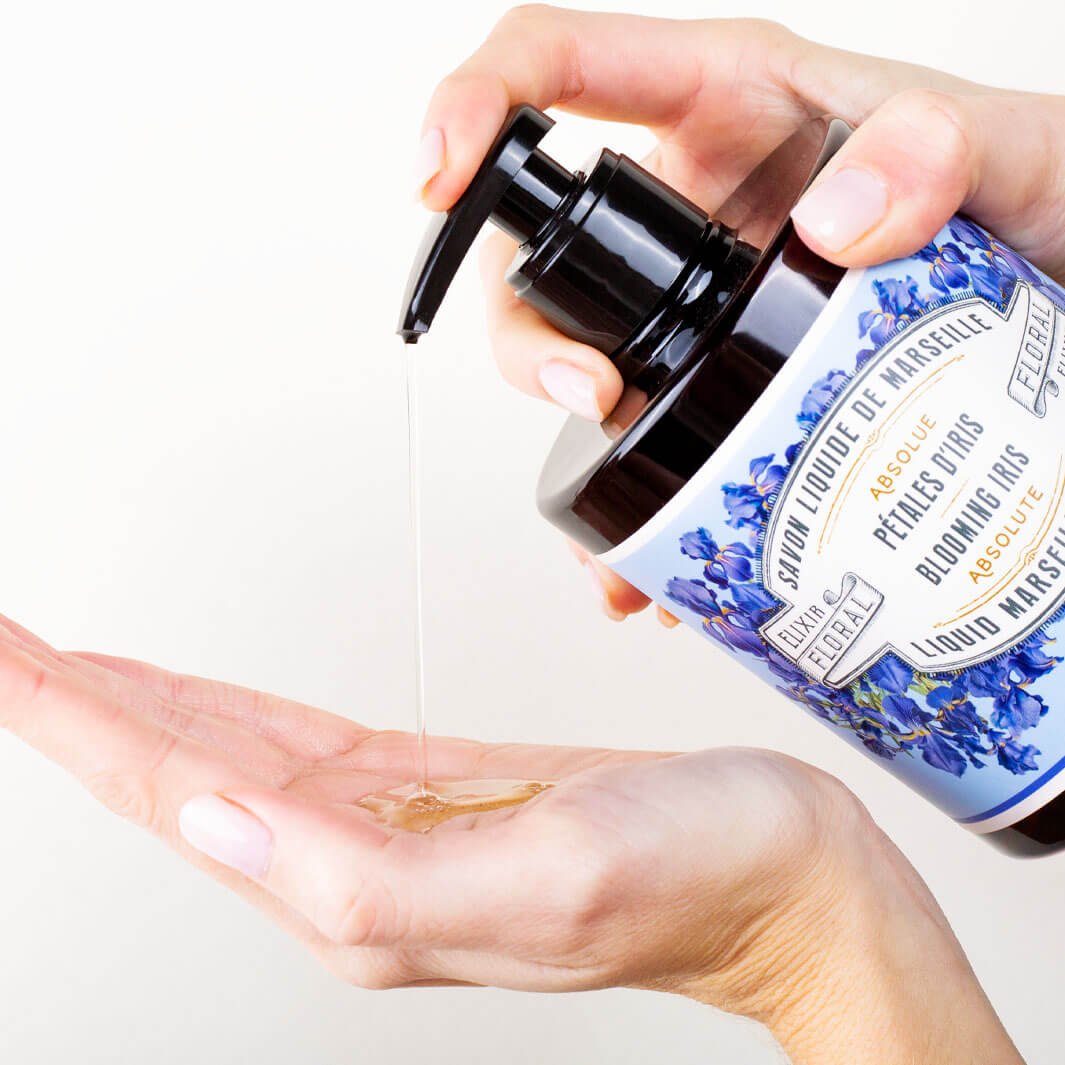 Soap and Hand Cream Set - Blooming Iris | Panier des Sens USA