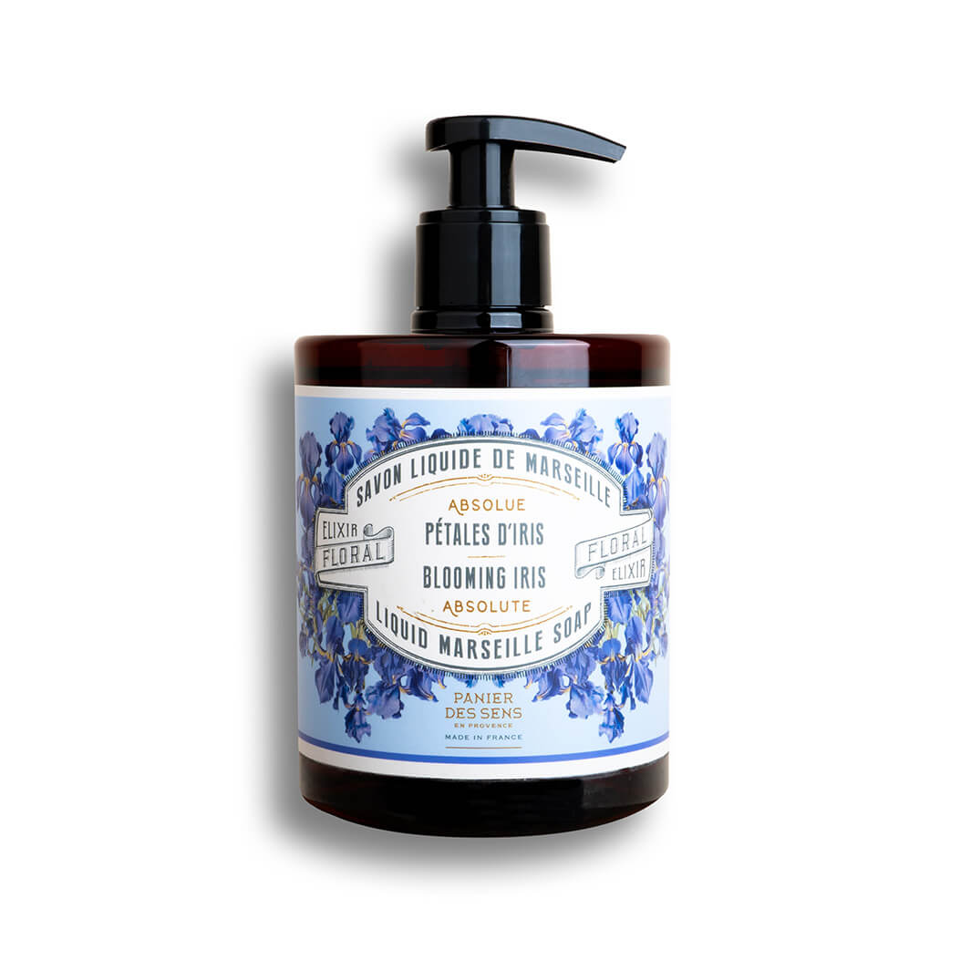 Liquid Marseille Soap - Blooming Iris savon liquide de Marseille - Liquid Marseille Soap - Panier des Sens USA