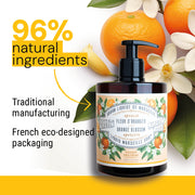Liquid Marseille Soap - Orange Blossom savon liquide de Marseille - Liquid Marseille Soap - Panier des Sens USA