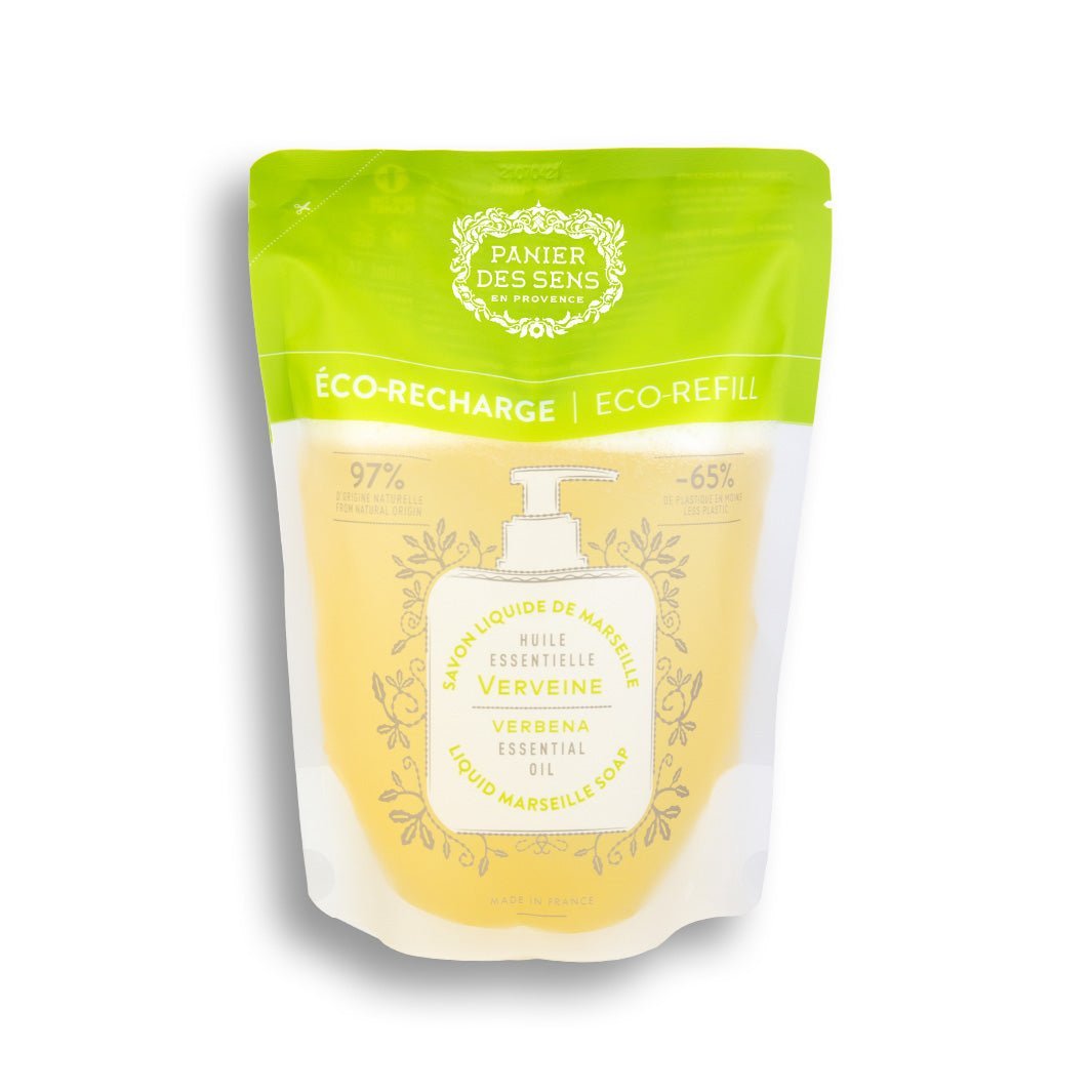 Liquid Marseille Soap Refill - Lemon verbena Hand soap (VP) - Eco - refills - Panier des Sens USA