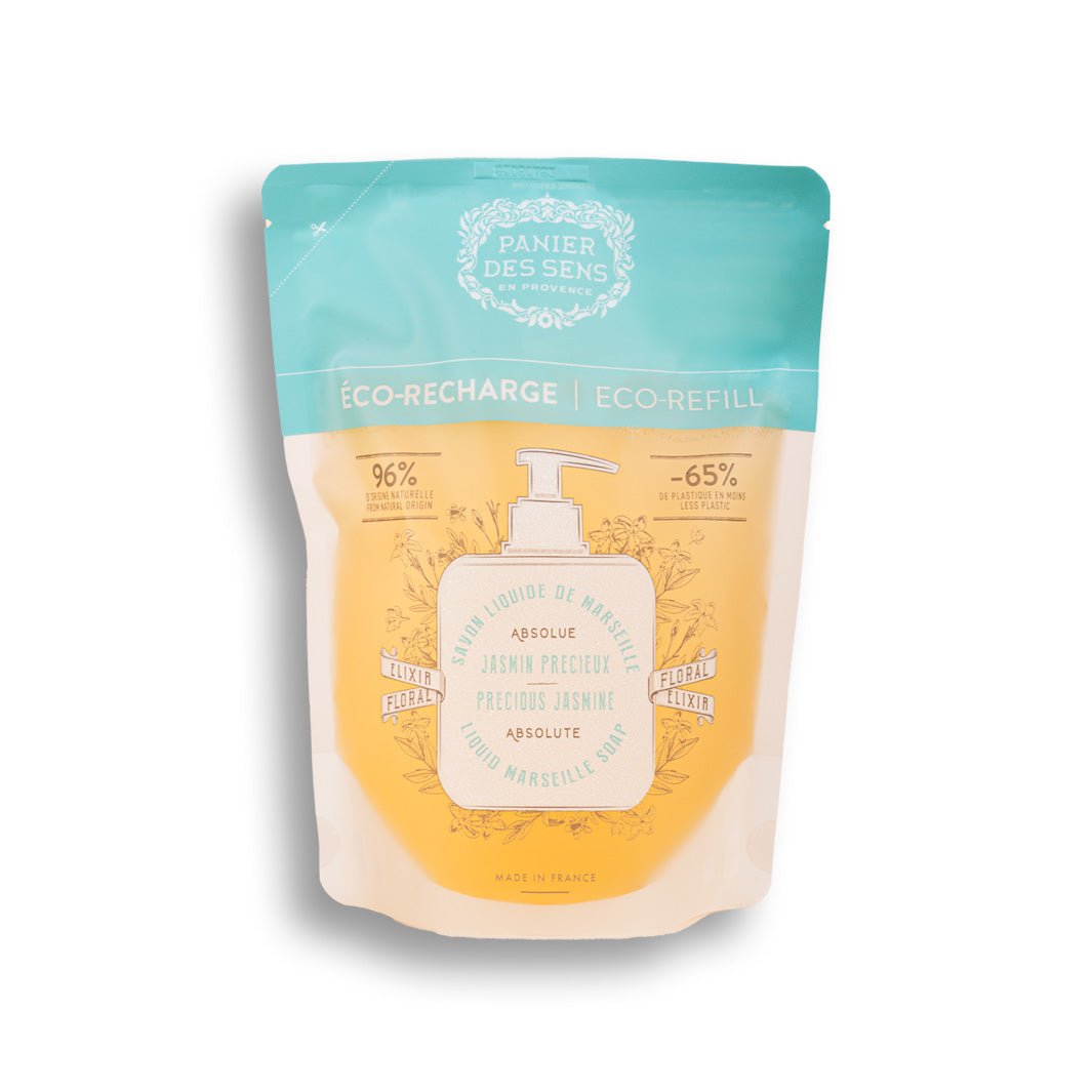 Liquid Marseille Soap Refill - Precious Jasmine French Soap - Eco - refills - Panier des Sens USA
