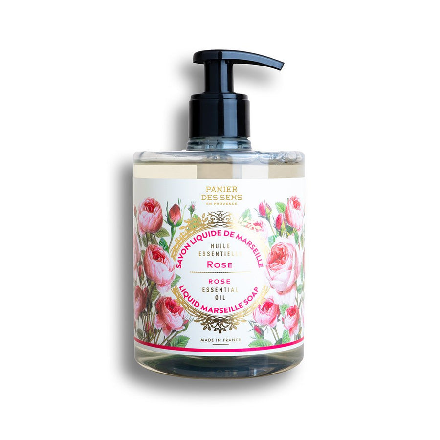 Liquid Marseille soap - Rejuvenating rose - Liquid Marseille Soap - Panier des Sens USA