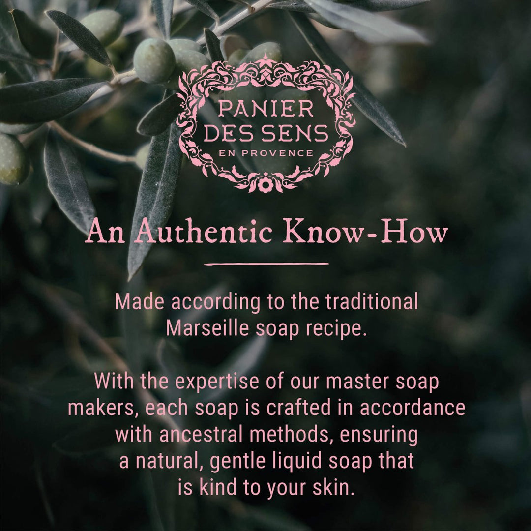 Liquid Marseille Soap - Rose Geranium savon liquide de Marseille - Liquid Marseille Soap - Panier des Sens USA