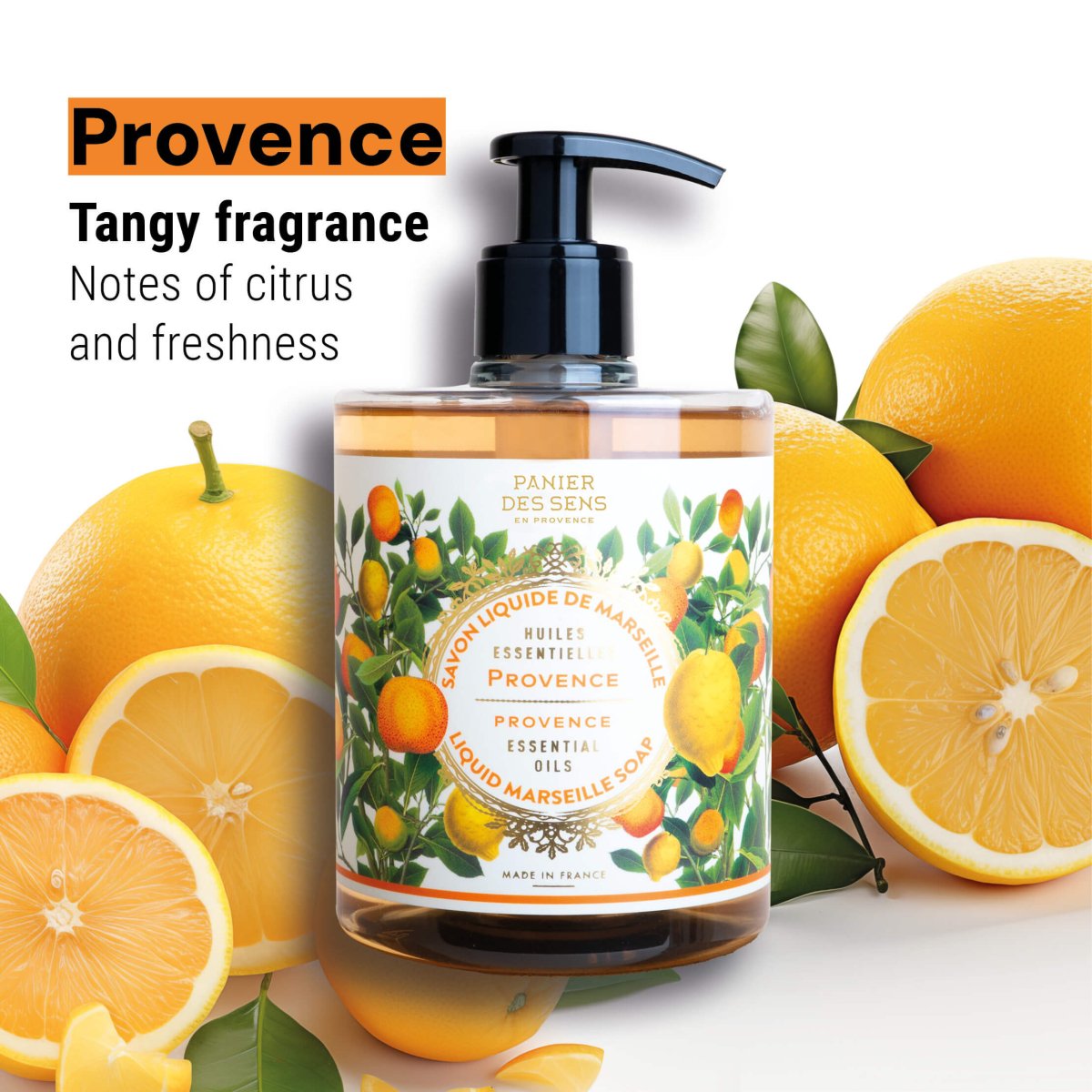 Liquid Marseille soap - Soothing Provence - Liquid Marseille Soap - Panier des Sens USA