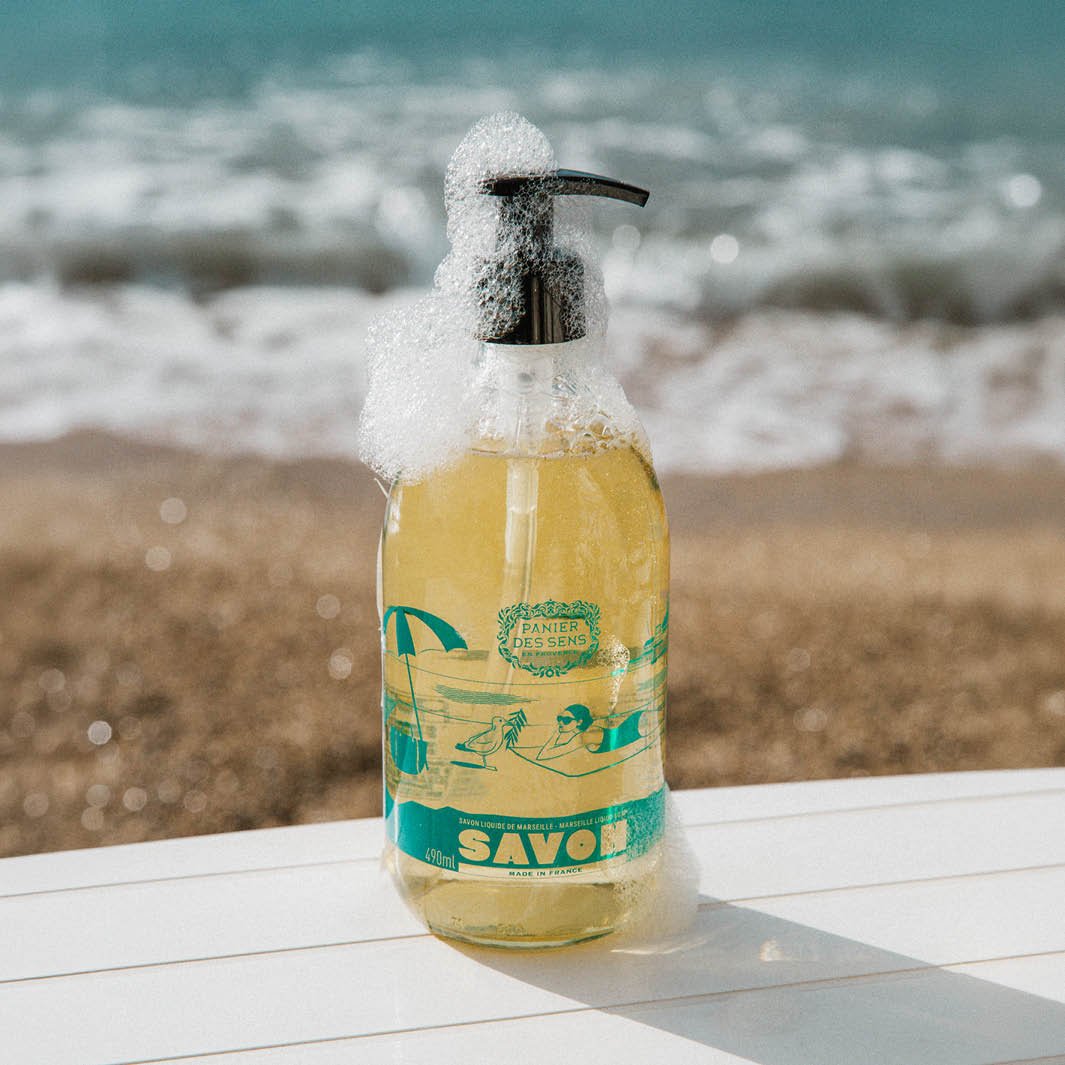 Marseille Olive Liquid Soap 490ml - Liquid Marseille Soap - Panier des Sens USA