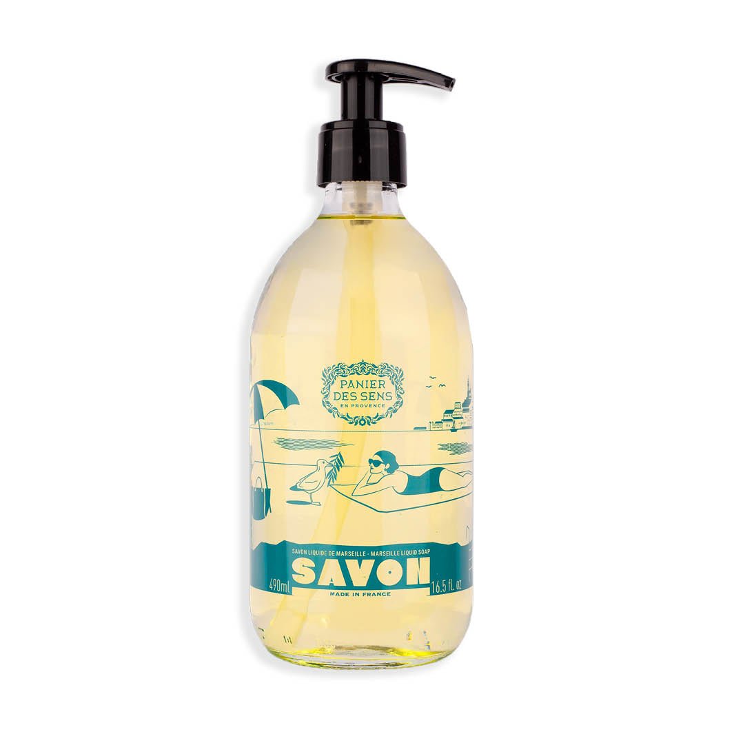 Marseille Olive Liquid Soap 490ml - Liquid Marseille Soap - Panier des Sens USA