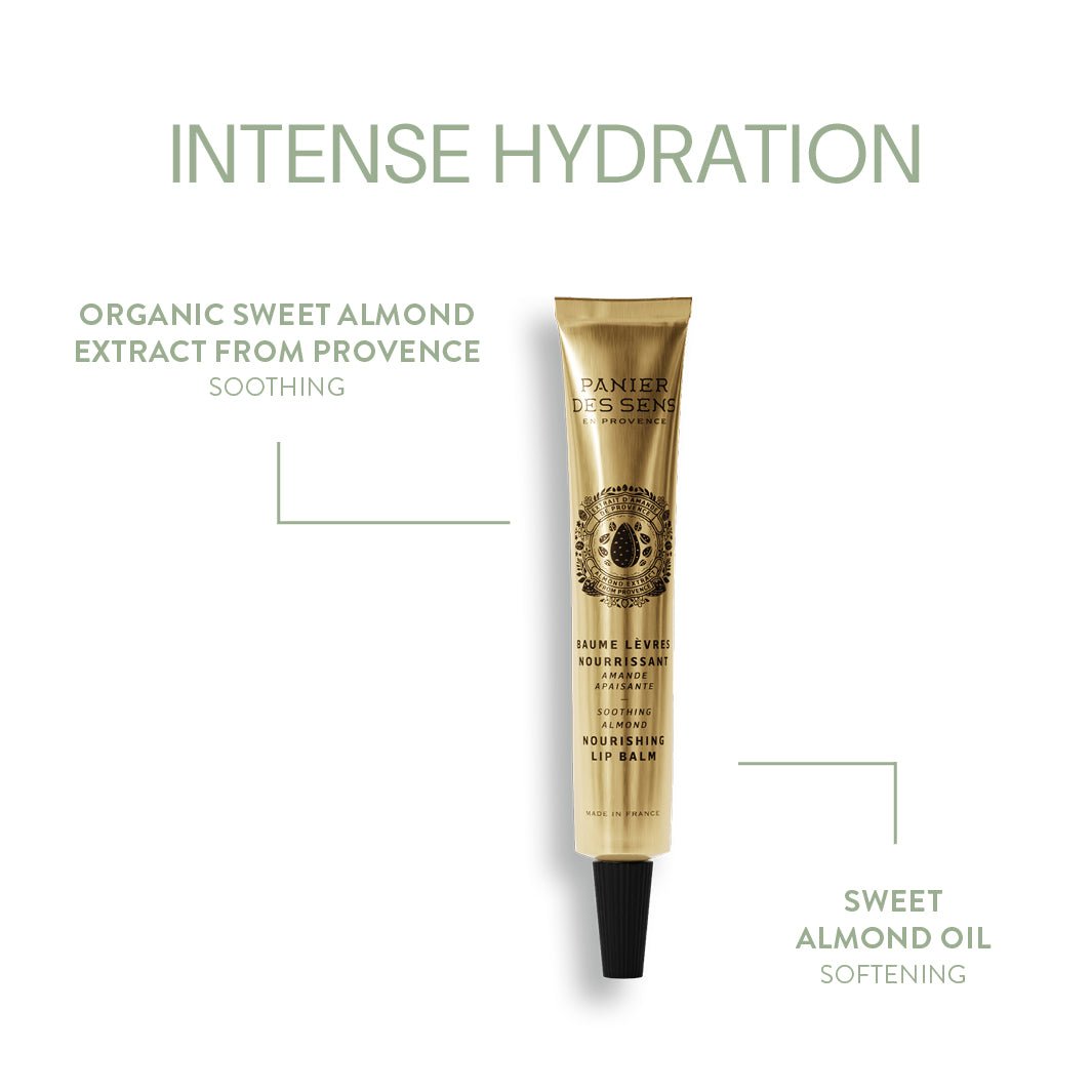 Nourishing Almond Lip Balm - Soins des lèvres - Panier des Sens USA