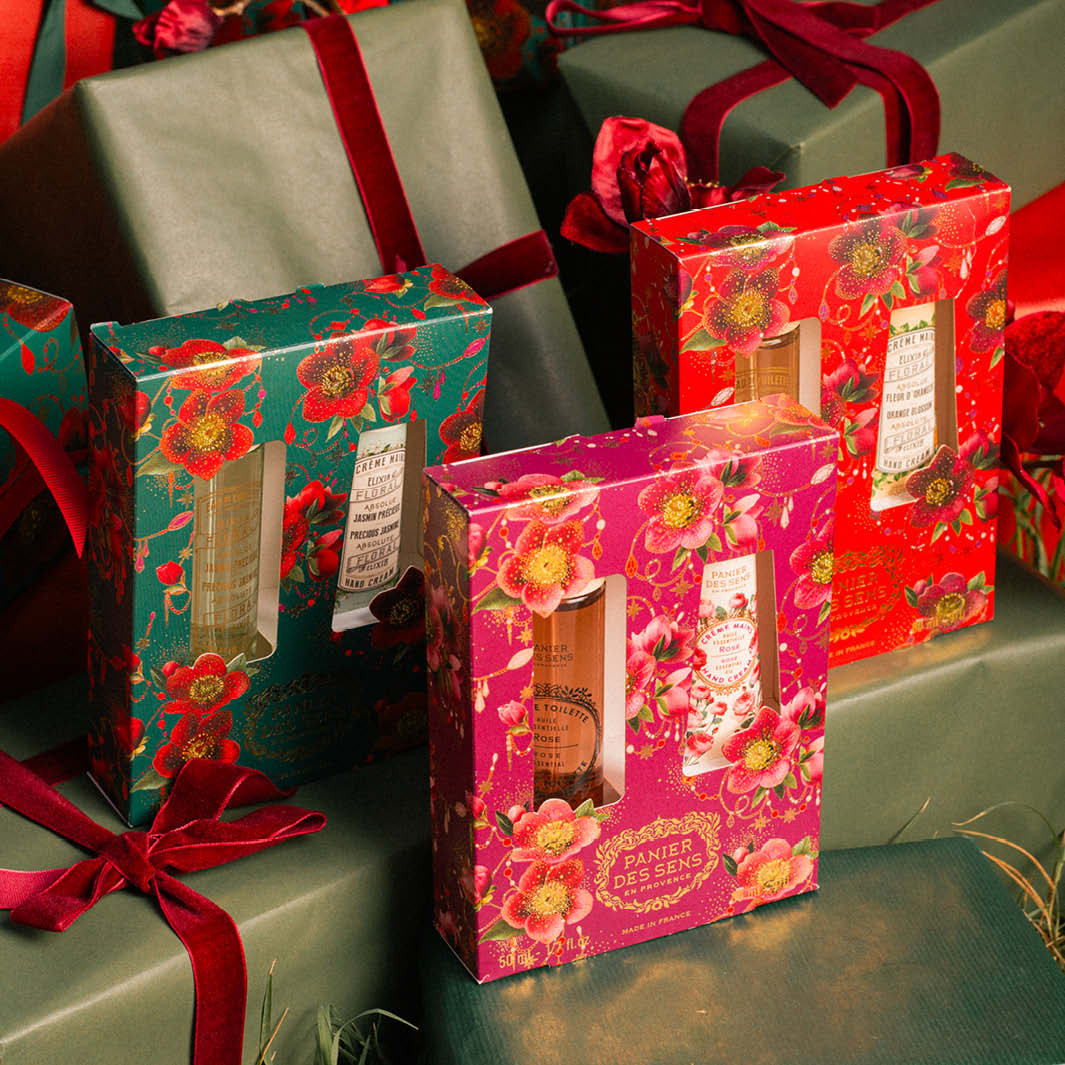 Orange Blossom Perfume Gift Set – Eau de Toilette 1.7 fl oz + Hand Cream 1 fl oz - CHRISTMAS - Panier des Sens USA