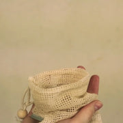 Soap Saver Bag – 100% Natural Cotton
