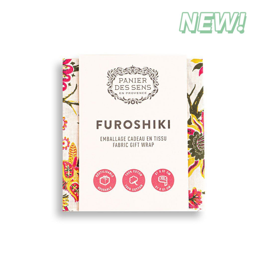 Reusable Gift Wrap Cloth Inspired by Japanese "Furoshiki" - 100% cotton - Gifts - Panier des Sens USA