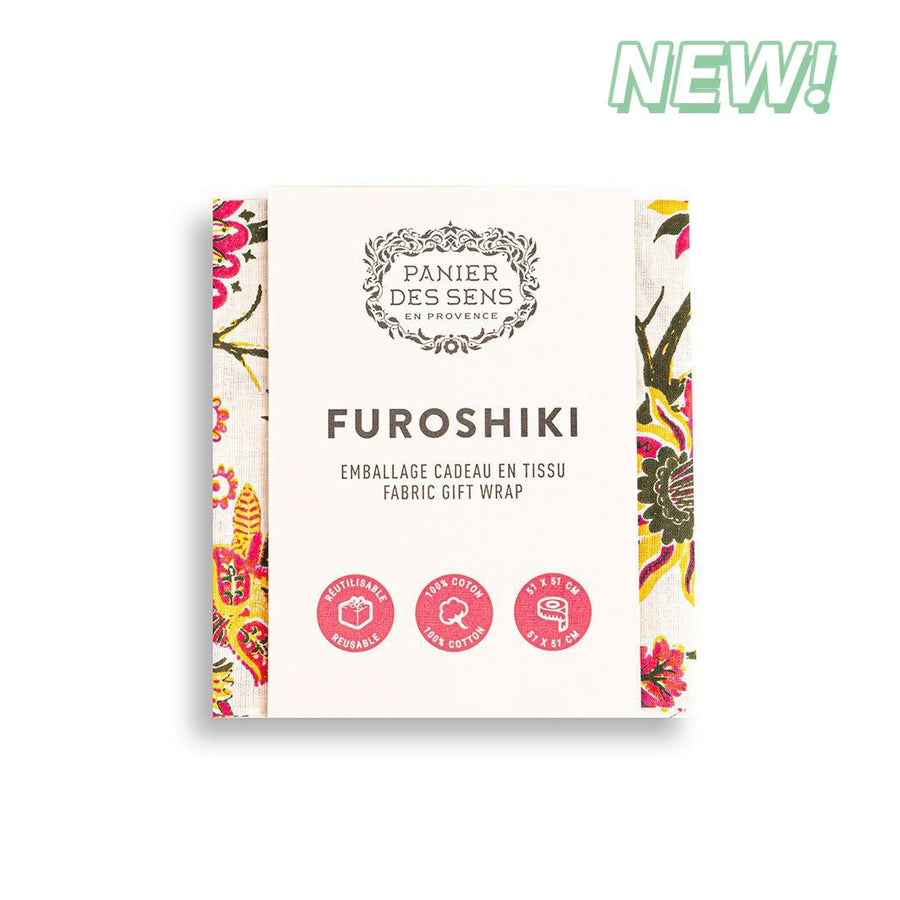 Reusable Gift Wrap Cloth Inspired by Japanese "Furoshiki" - 100% cotton - Gifts - Panier des Sens USA