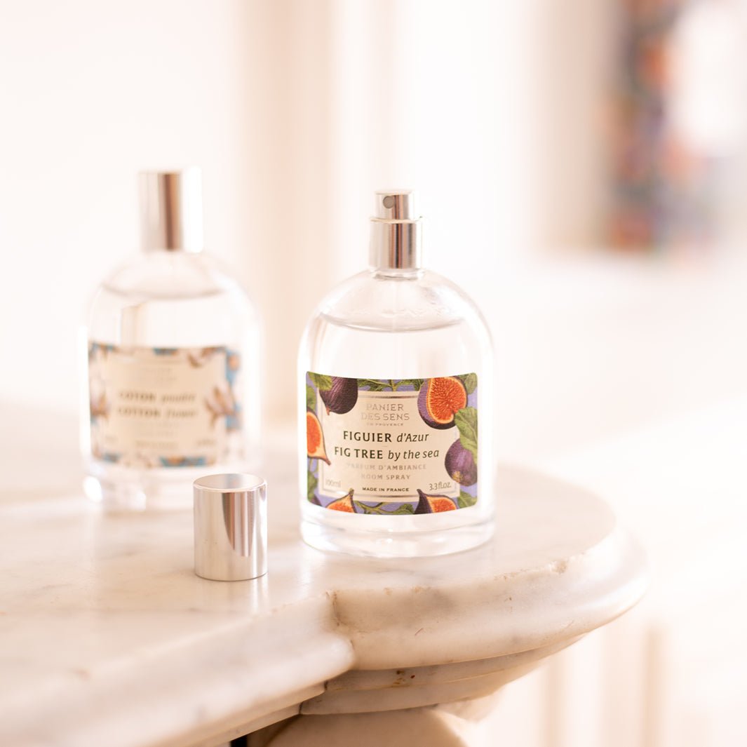 Room spray - Fig tree by the sea - Natural home fragrance - Panier des Sens USA