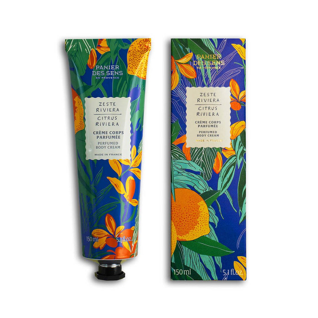 Crema corporal perfumada - Citrus Riviera, 5,1 fl oz - Cuidado corporal - Panier des Sens EE. UU.