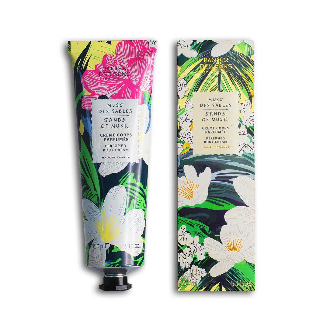 Crema corporal perfumada - Sands of Musk, 5,1 fl oz - Cuidado corporal - Panier des Sens EE. UU.