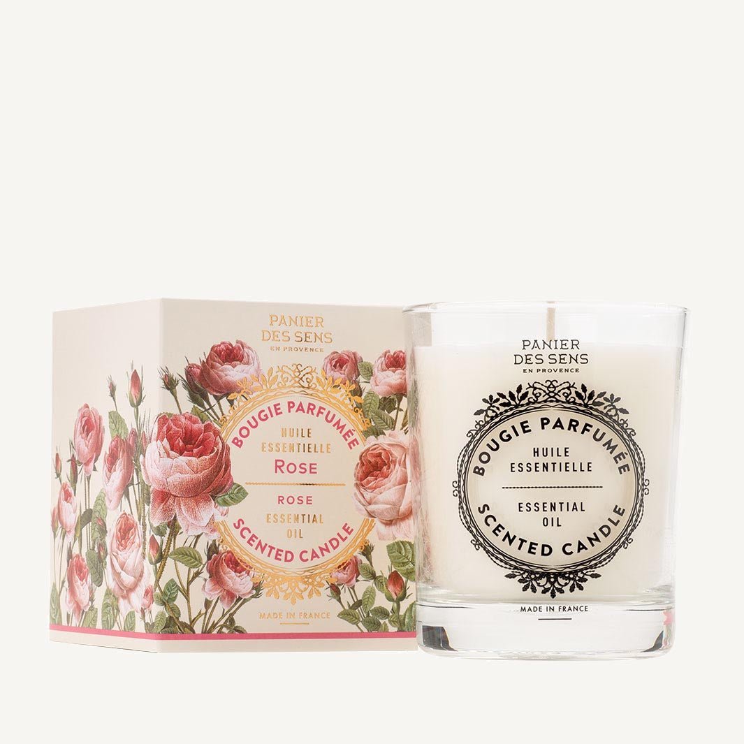 Scented Candle – Rose Vegan Candle 0,4 lb - Scented candles - Panier des Sens USA
