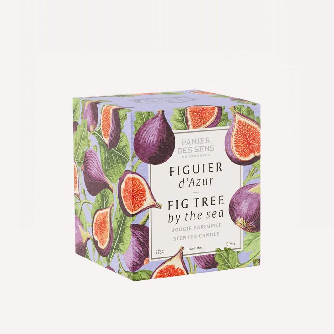 Scented candle vegetable wax - Fig tree by the sea 0.61 lb - Scented candles - Panier des Sens USA