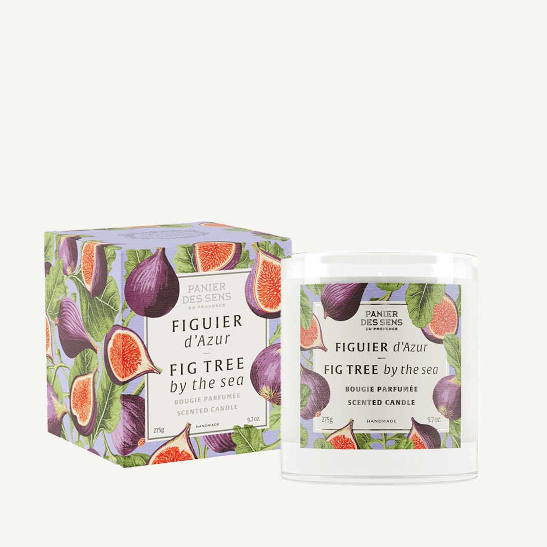 Scented candle vegetable wax - Fig tree by the sea 0.61 lb - Scented candles - Panier des Sens USA