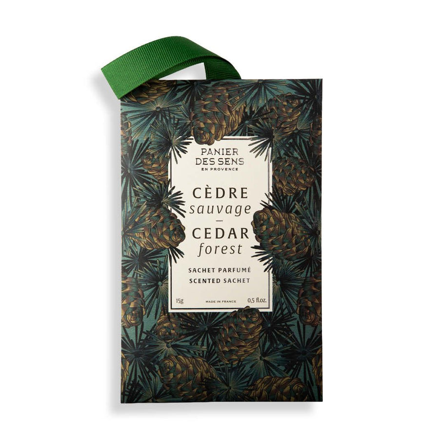 Scented Sachet Cedar forest 0.5 oz - Scented Sachet - Panier des Sens USA