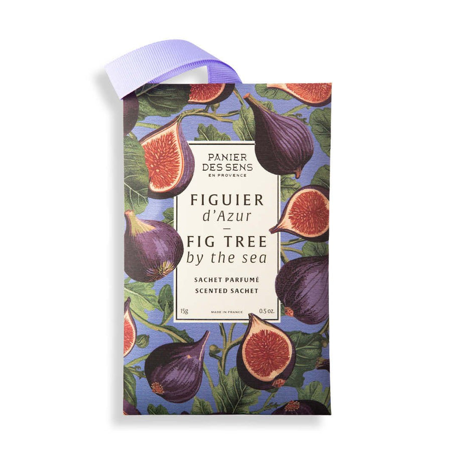 Scented Sachet Fig tree by the sea 0.5 oz - Scented Sachet - Panier des Sens USA