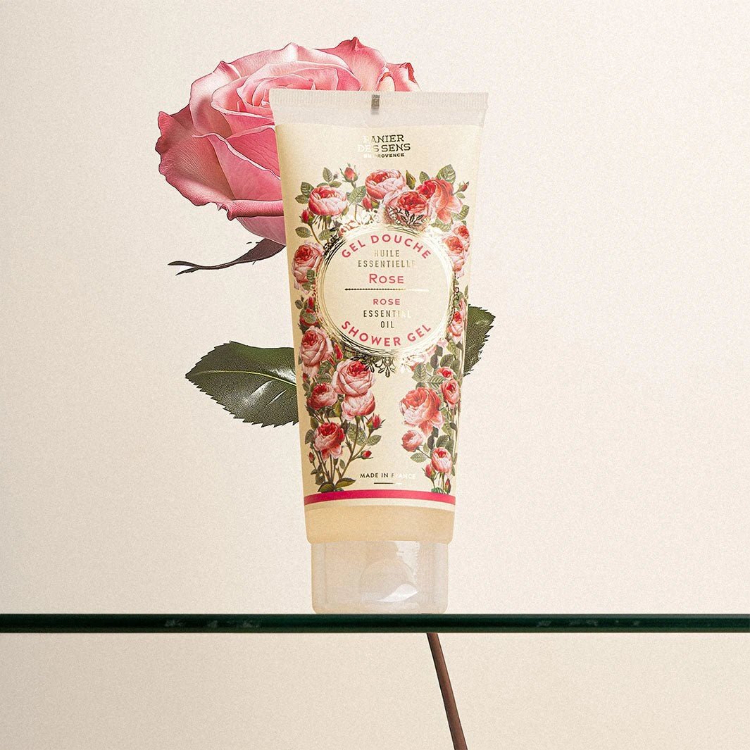 Set of 3 Rejuvenating Rose Shower Gels (6.7 fl.oz.) - Shower gel - Panier des Sens USA