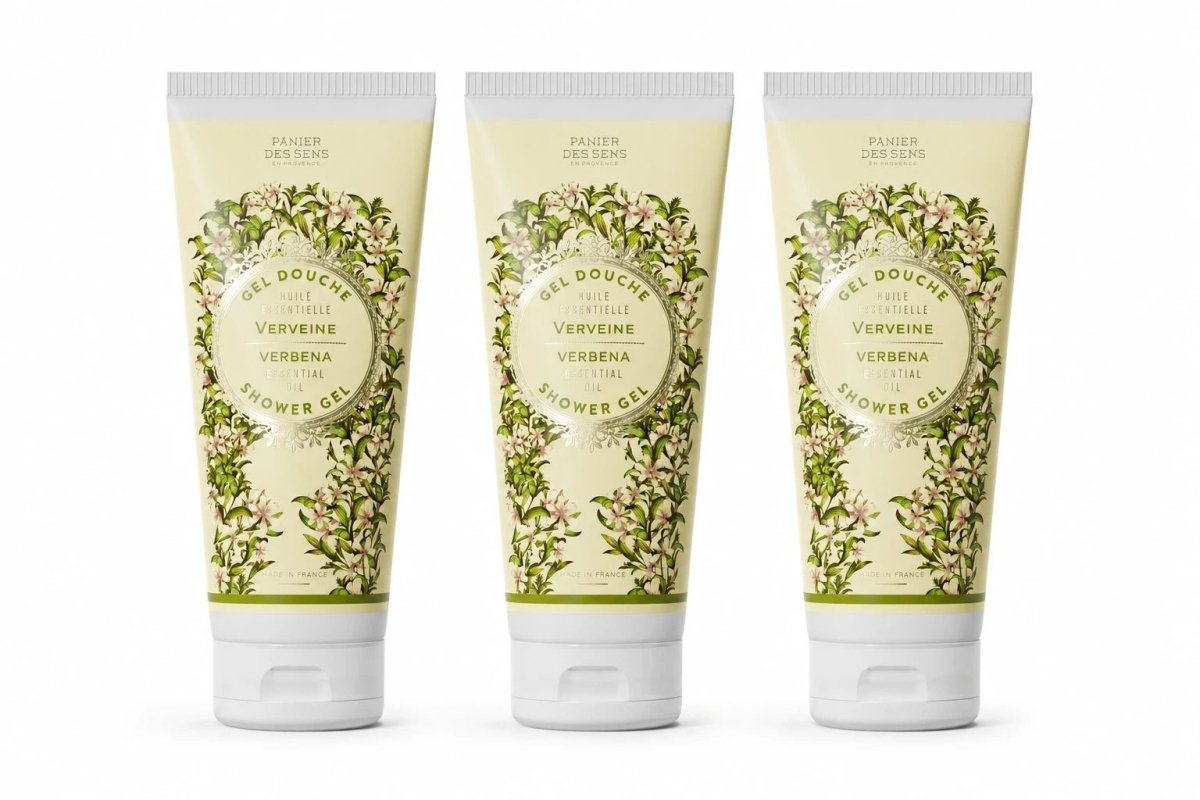 Set of 3 Verbena Shower Gels (6.7 fl.oz.) - Shower gel - Panier des Sens USA