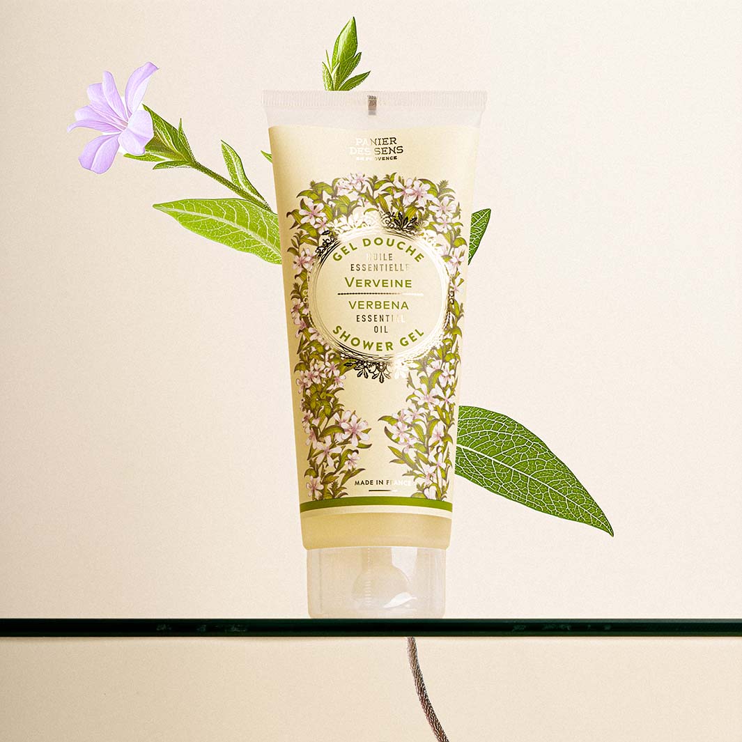 Set of 6 Verbena Shower Gels (6.7 fl.oz.) - Shower gel - Panier des Sens USA