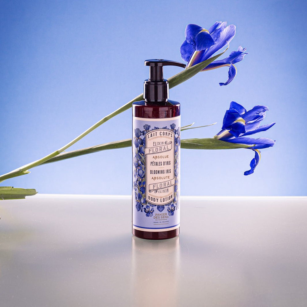 Shea Butter Body lotion - Blooming Iris 8.5 oz - Laits corps - Panier des Sens USA