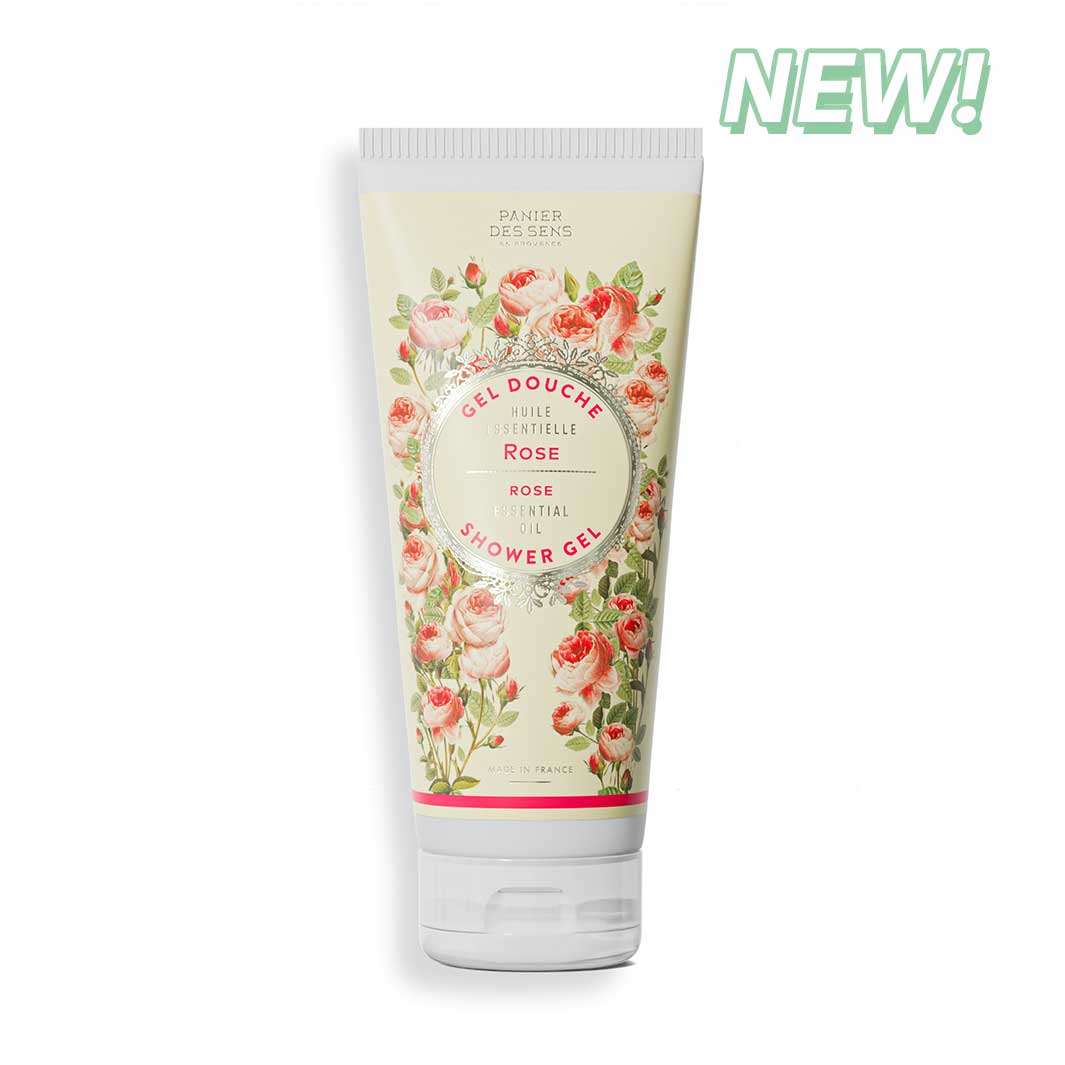 Shower gel - Rejuvenating Rose (6.7 fl.oz.) - Shower gel - Panier des Sens USA